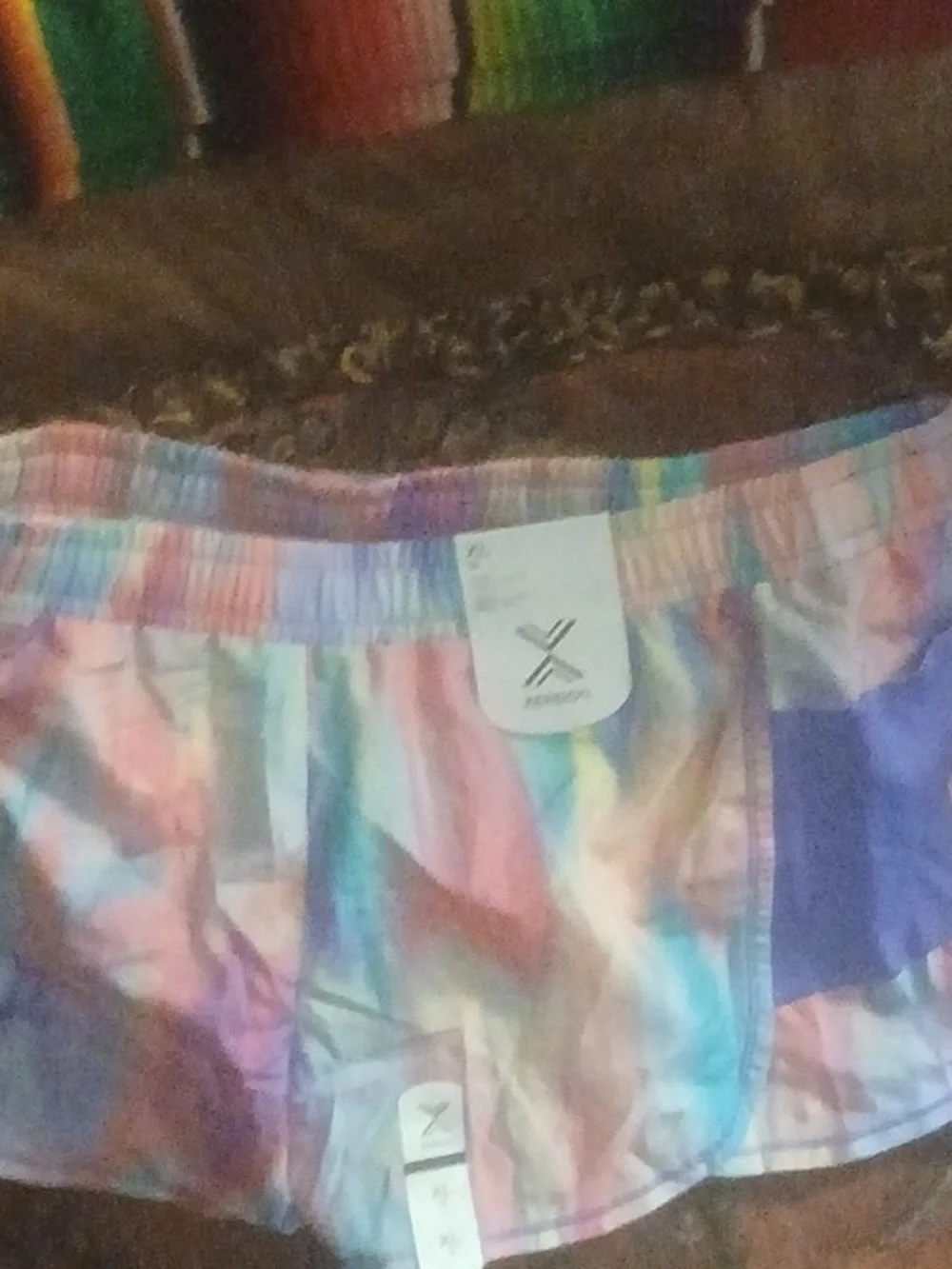 Xersion Girls Athletic Shorts Multicolor XL NWT